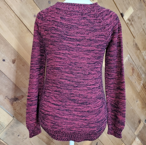 Maurices Knit Sweater with Front Pockets Red - Picture 8 of 12